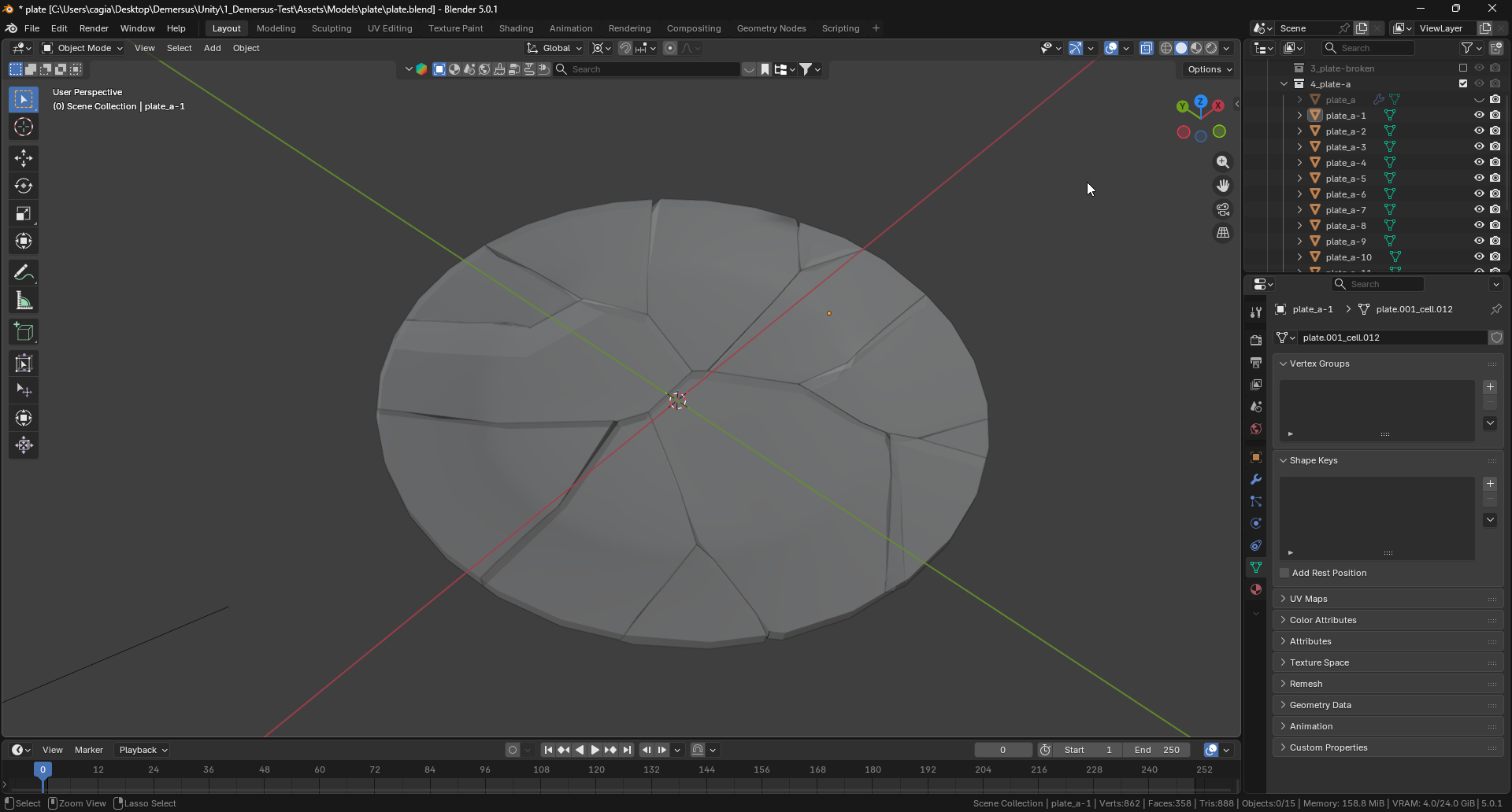 Creating distraction plates