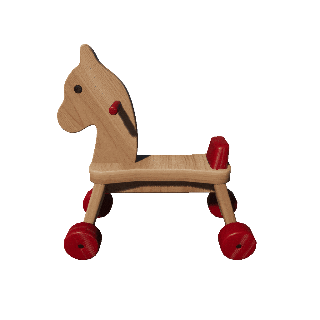 Toy horse initial turntable