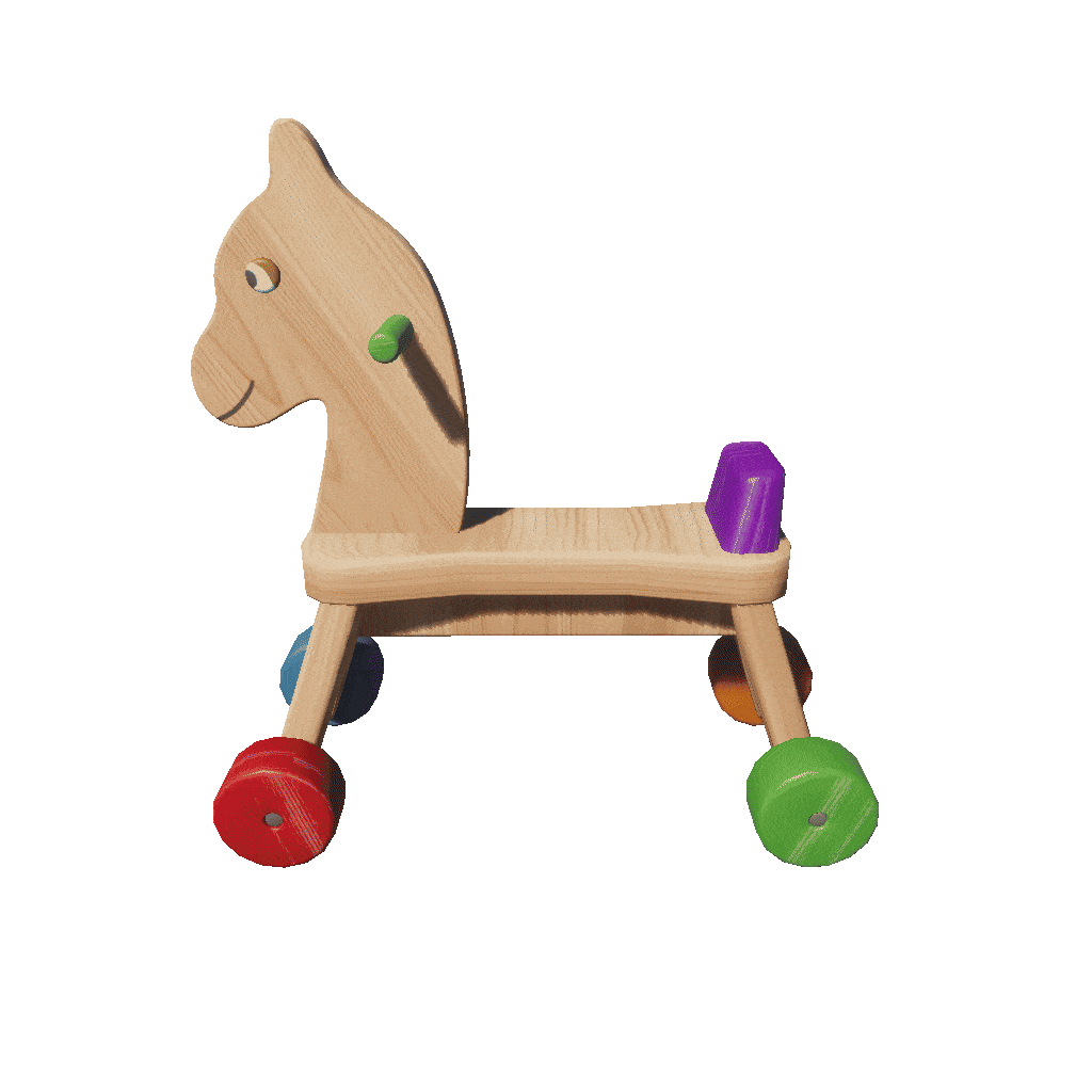 Toy horse turntable