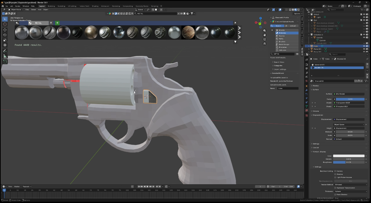 Revolver cylinder