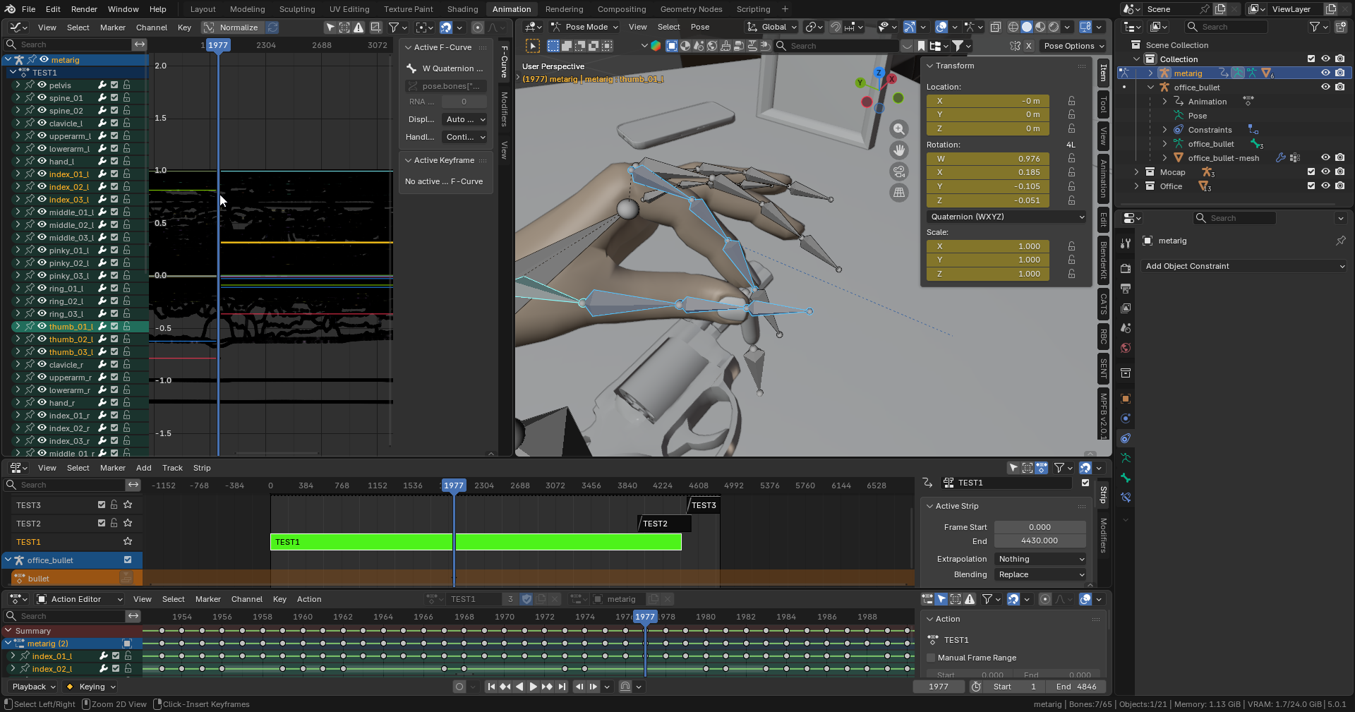 NLA Editor Tweak Mode