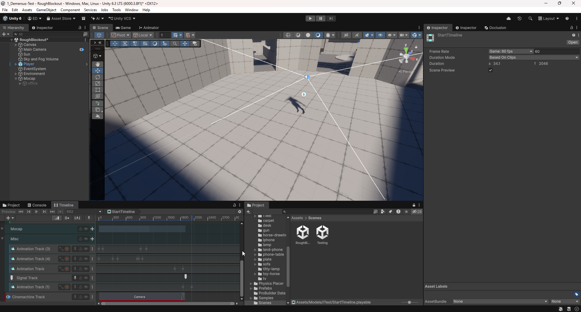 Mocap Pipeline Signal Track