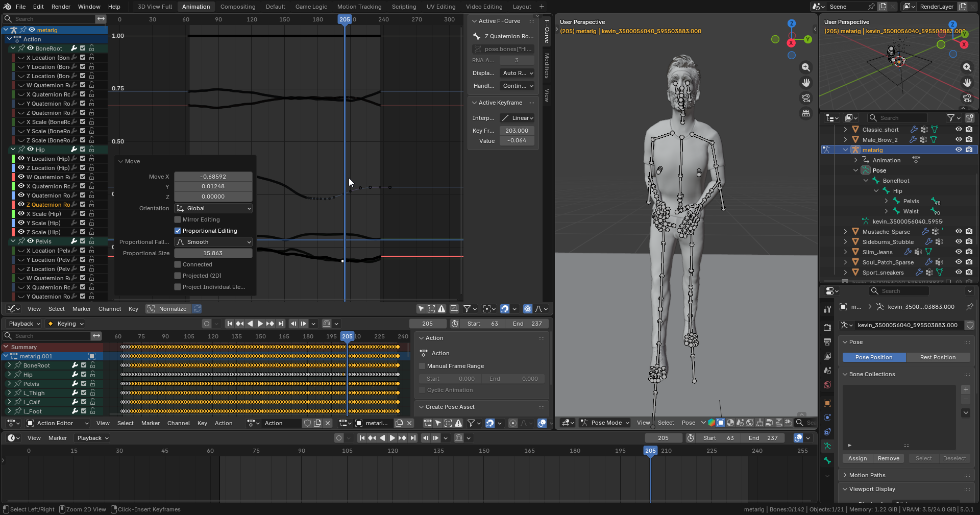 Mocap Pipeline Walk Cycle Loop