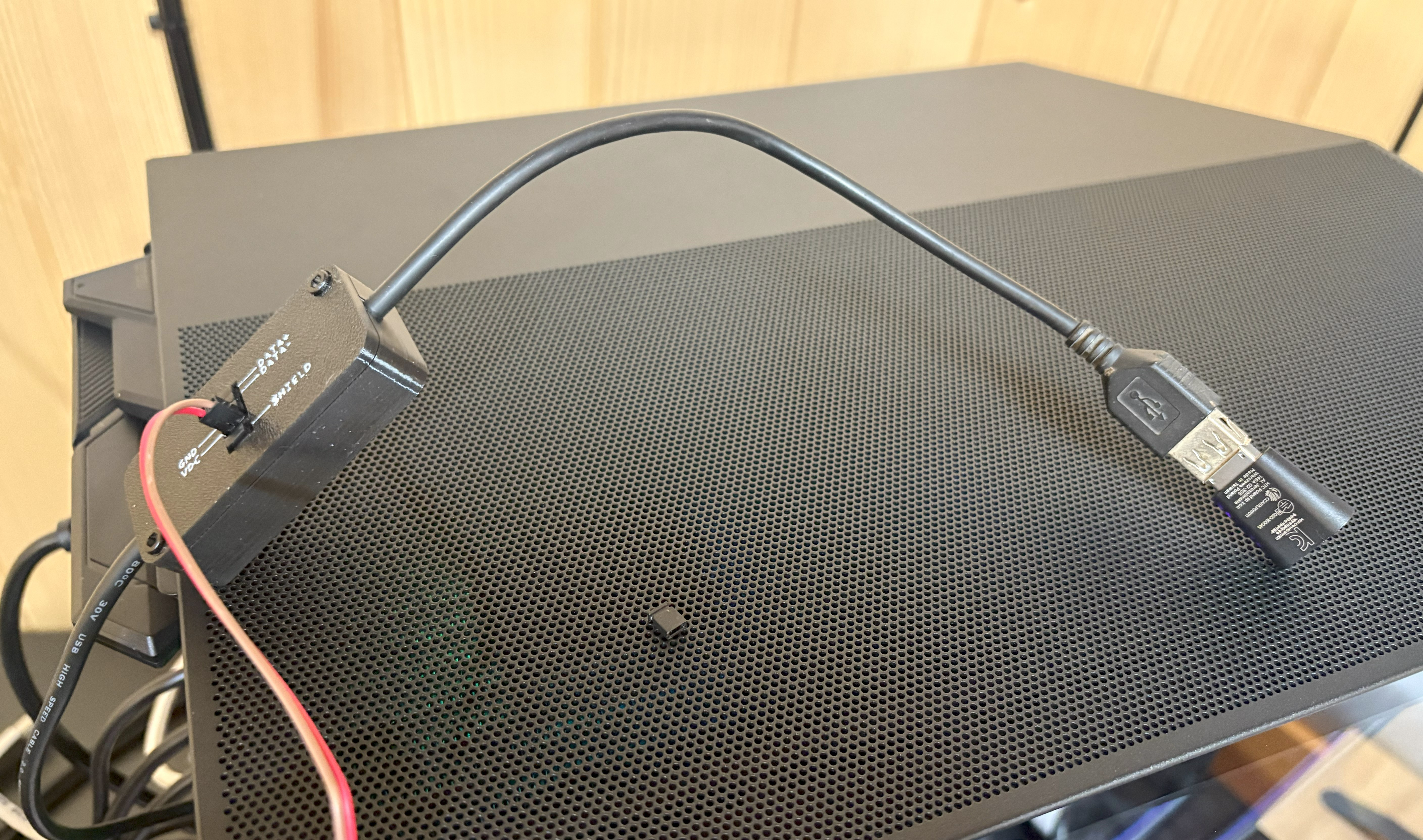 Single dongle test setup